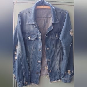 Jean jacket, size XL